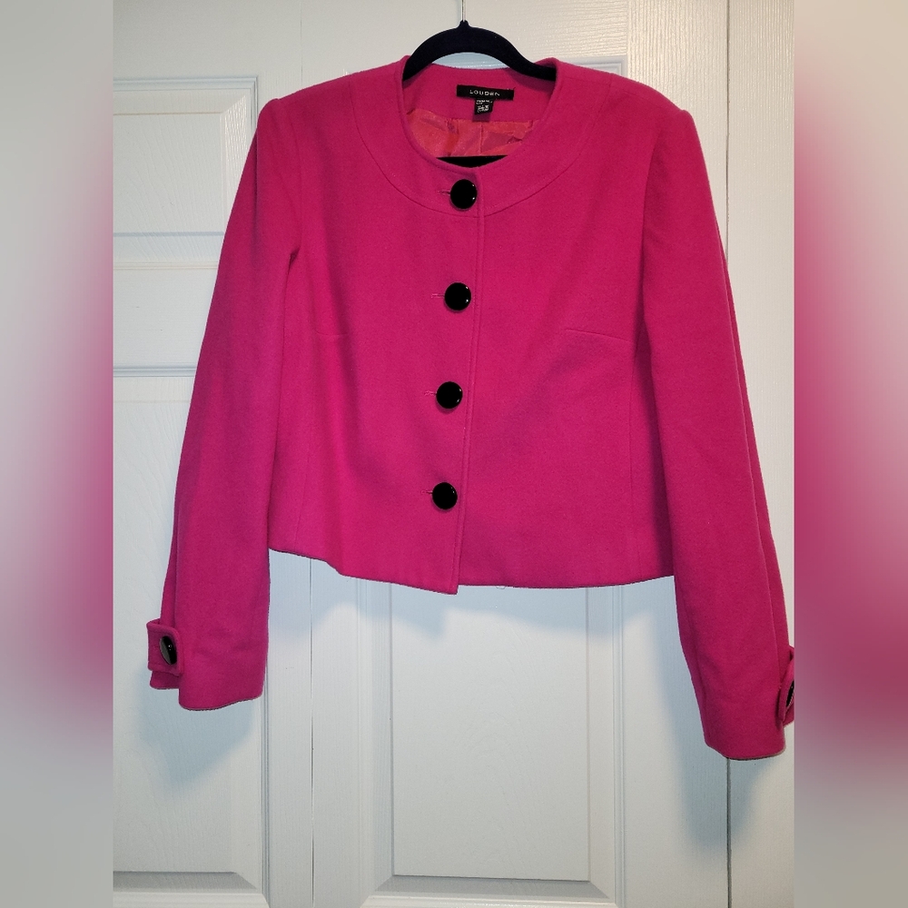 Louben Vintage Cashmere/Wool Blend Blazer
